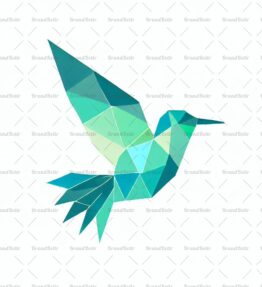 Geometrischer Kolibri